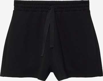 MANGO Loosefit Shorts 'MONI' in Schwarz: predná strana