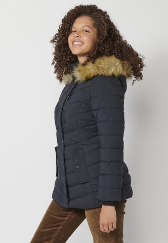 KOROSHI Winterparka in Blauw