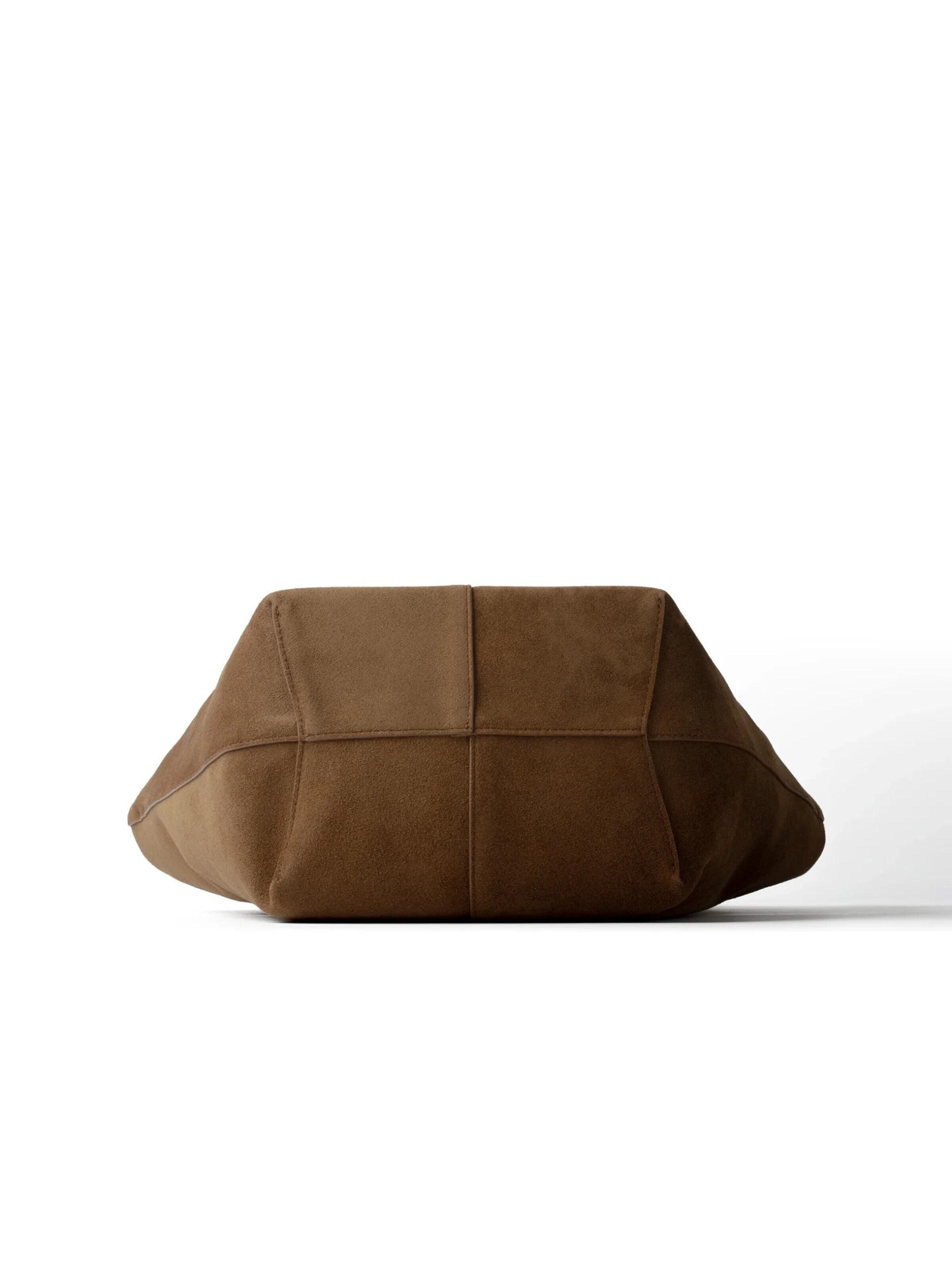 L37 HANDMADE SHOES Ročna torbica 'NOTHING LEFT TO PROVE' | rjava barva