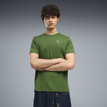 PUMA Shirt 'Ess' in Groen: voorkant
