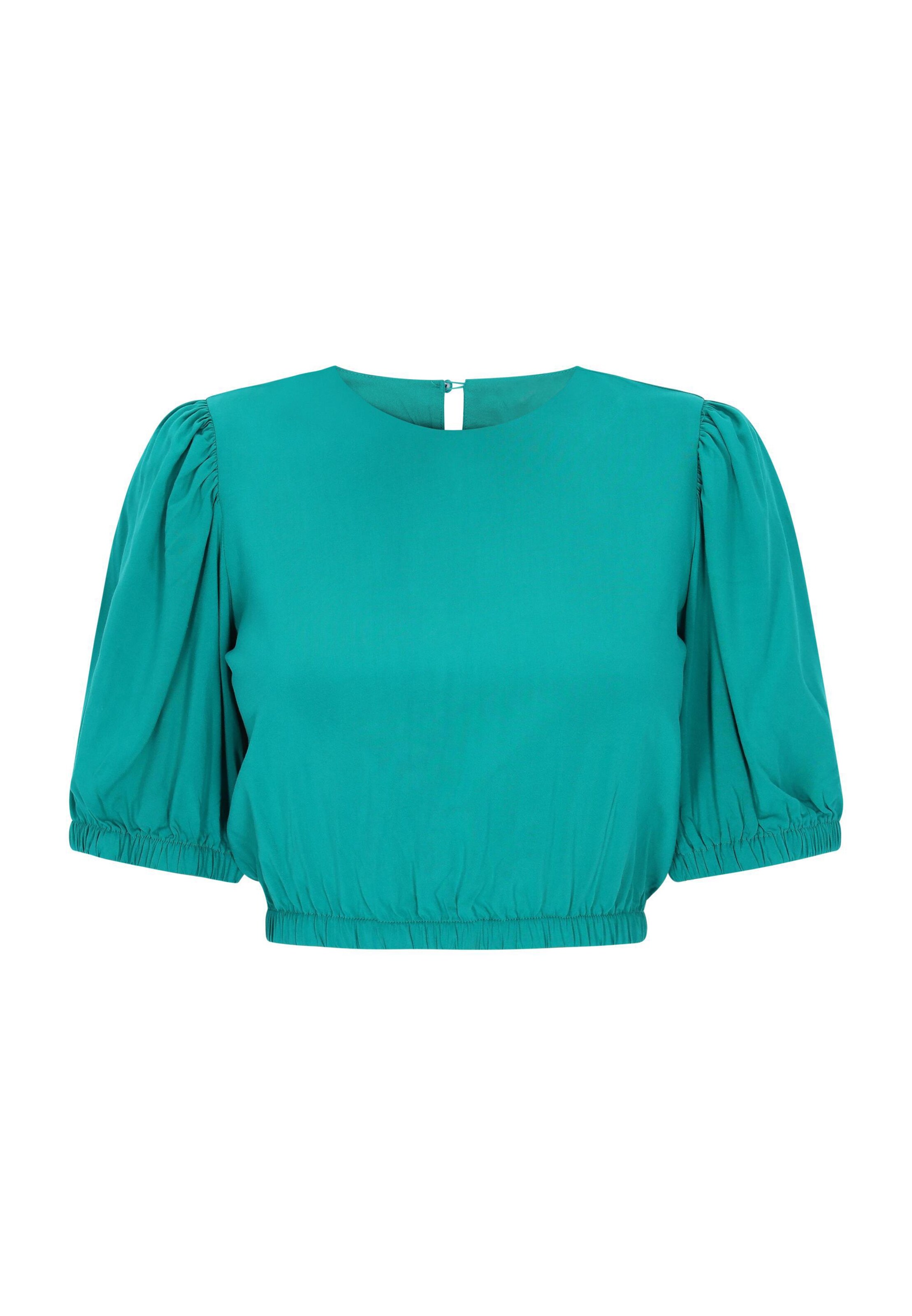 ECY Blouse 'Spring Summer' in Green: front
