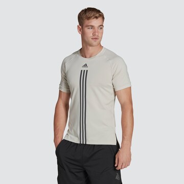 ADIDAS SPORTSWEAR Funktionsshirt 'Alphastrength' in Beige: predná strana