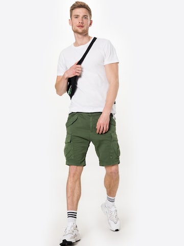 Regular Pantaloni cu buzunare 'Airman' de la ALPHA INDUSTRIES pe verde