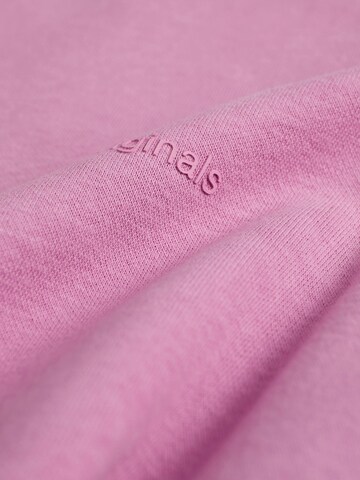 JACK & JONES Sweatshirt 'VIBE SPONGY' i pink