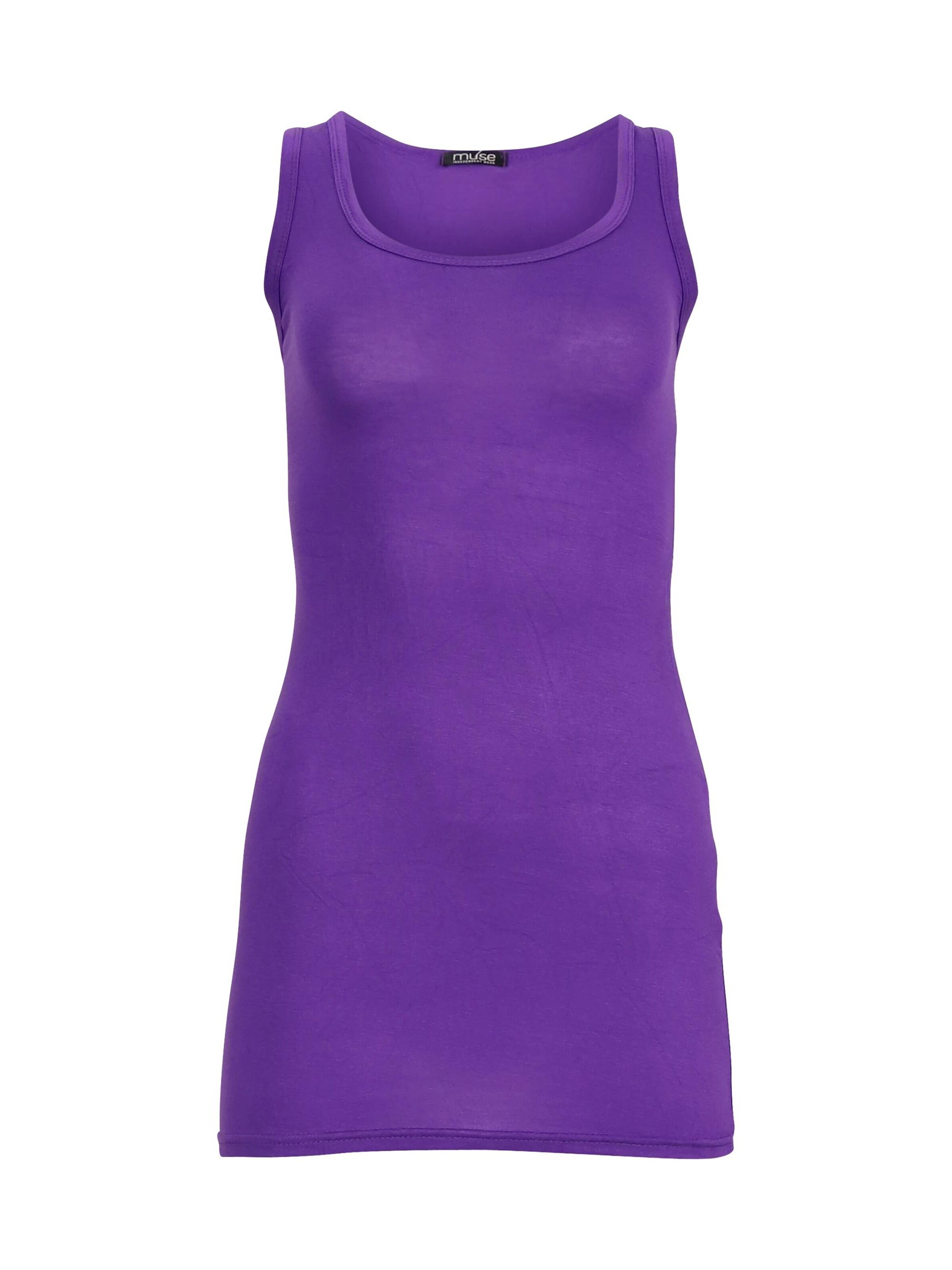 Easy Young Fashion Top in Purple: front