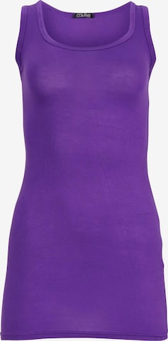 Easy Young Fashion Top in Purple: front