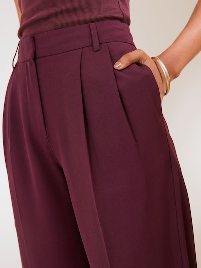 Friends Like These Pantalon à pince en 34 en violet foncé, Vue avec produit