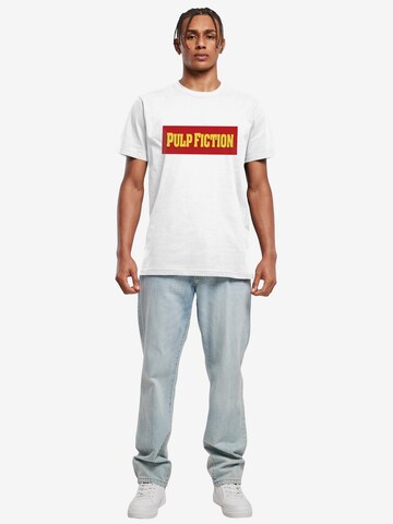 Maglietta 'Pulp Fiction' di Merchcode in bianco