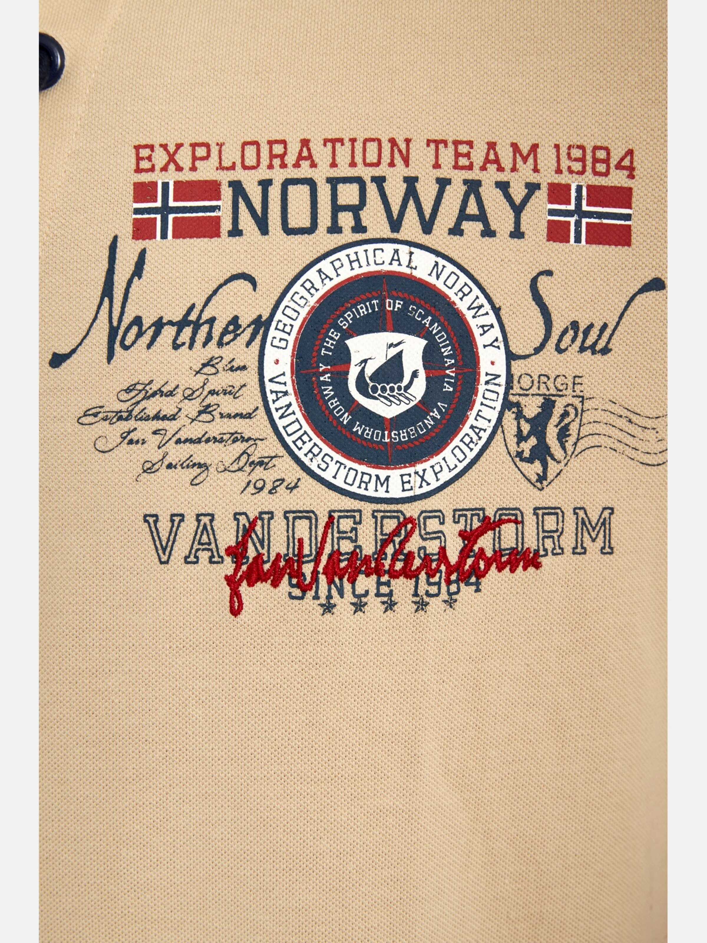 Jan Vanderstorm Shirt ' Eljar ' in Red