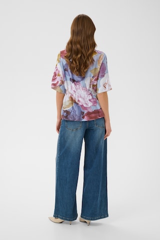 CULTURE Blouse 'CUMagna Greece' in Blauw