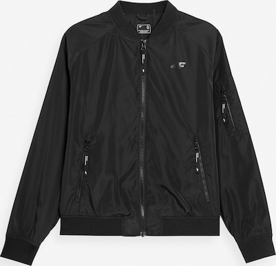 4F Zunanja jakna | črna barva, Prikaz izdelka