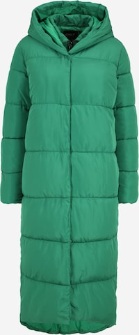 Only Tall Winter Coat 'AMY' in Green: front