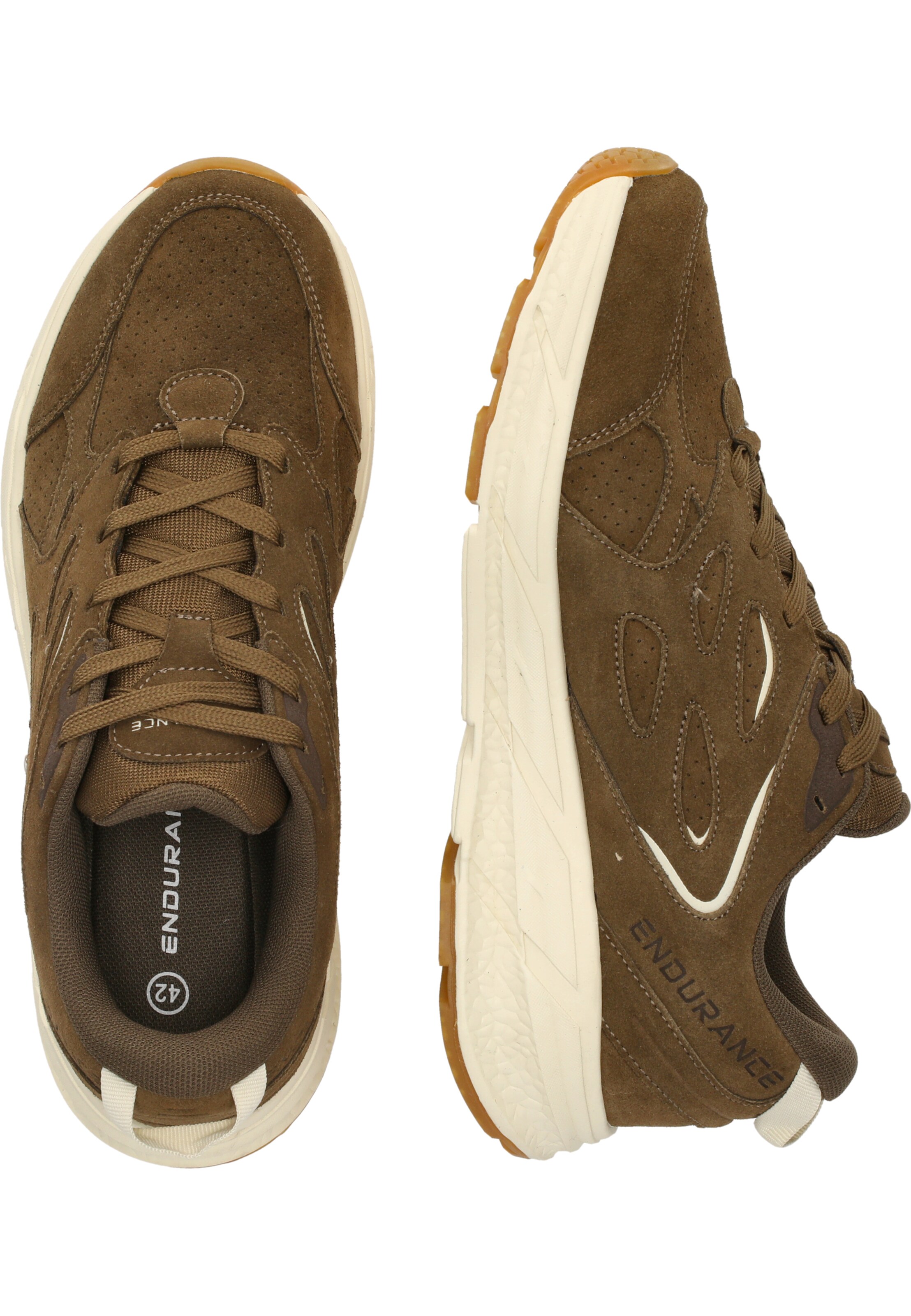 ENDURANCE Sneakers laag 'Bryce' in Bruin