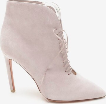 Santoni Dress Boots in 37,5 in Pink: front