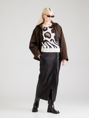 JDY Pullover 'JDYLORRAINE' in Grau