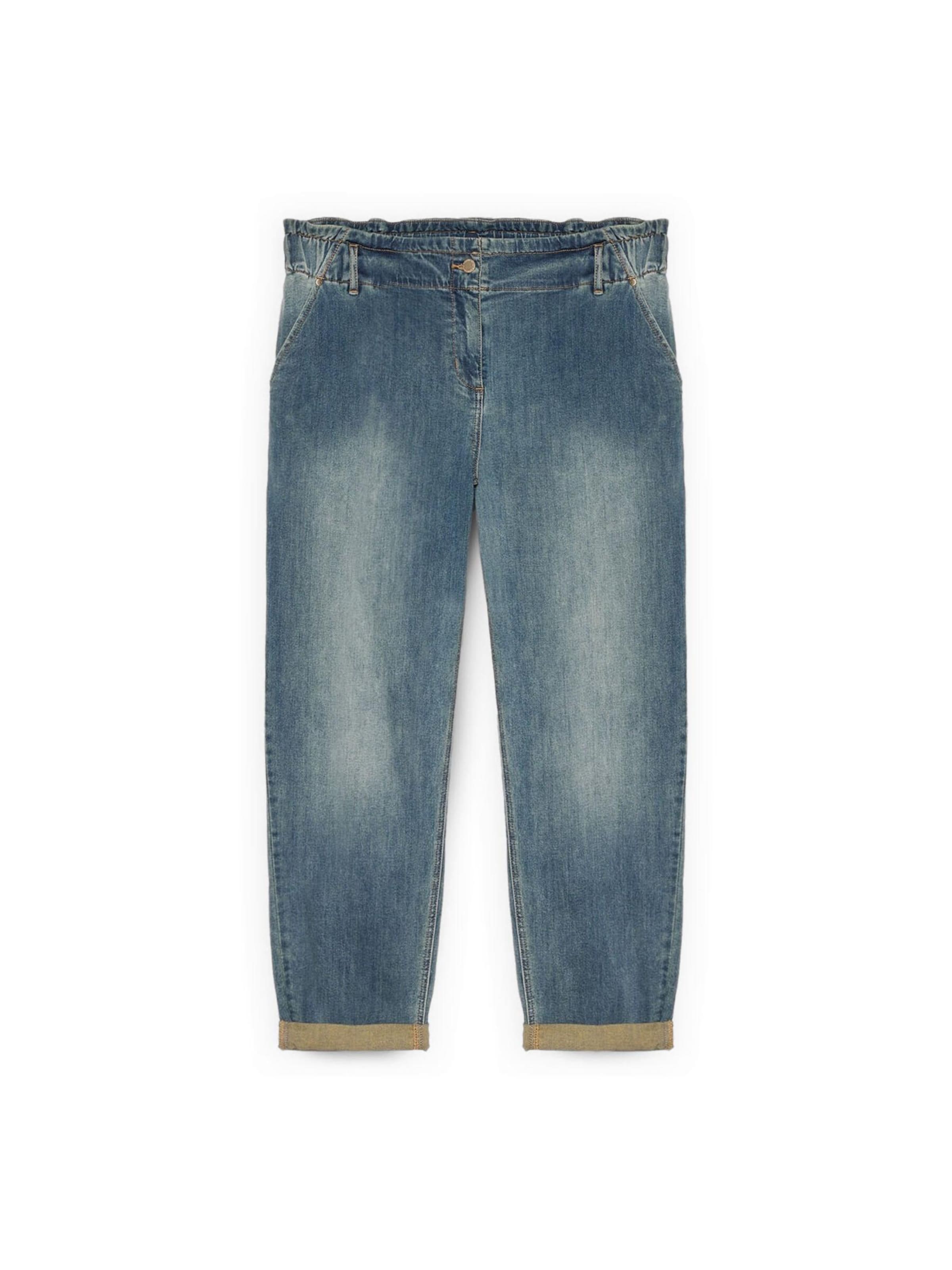 Fiorella Rubino - regular Vaquero en azul: frente