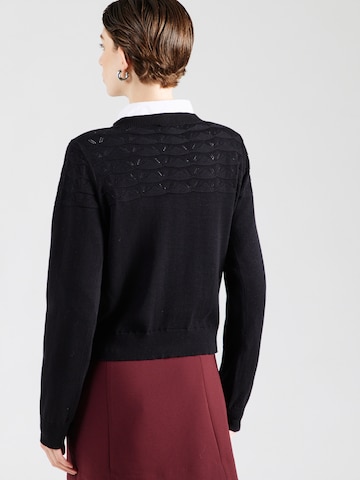juoda ABOUT YOU Megztinis 'Fanny'