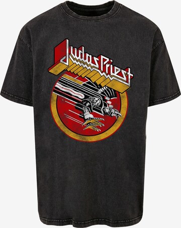 Merchcode T-Shirt 'Judas Priest -  Solid Circle' in Schwarz: predná strana