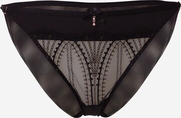 Slip di LingaDore in nero: frontale