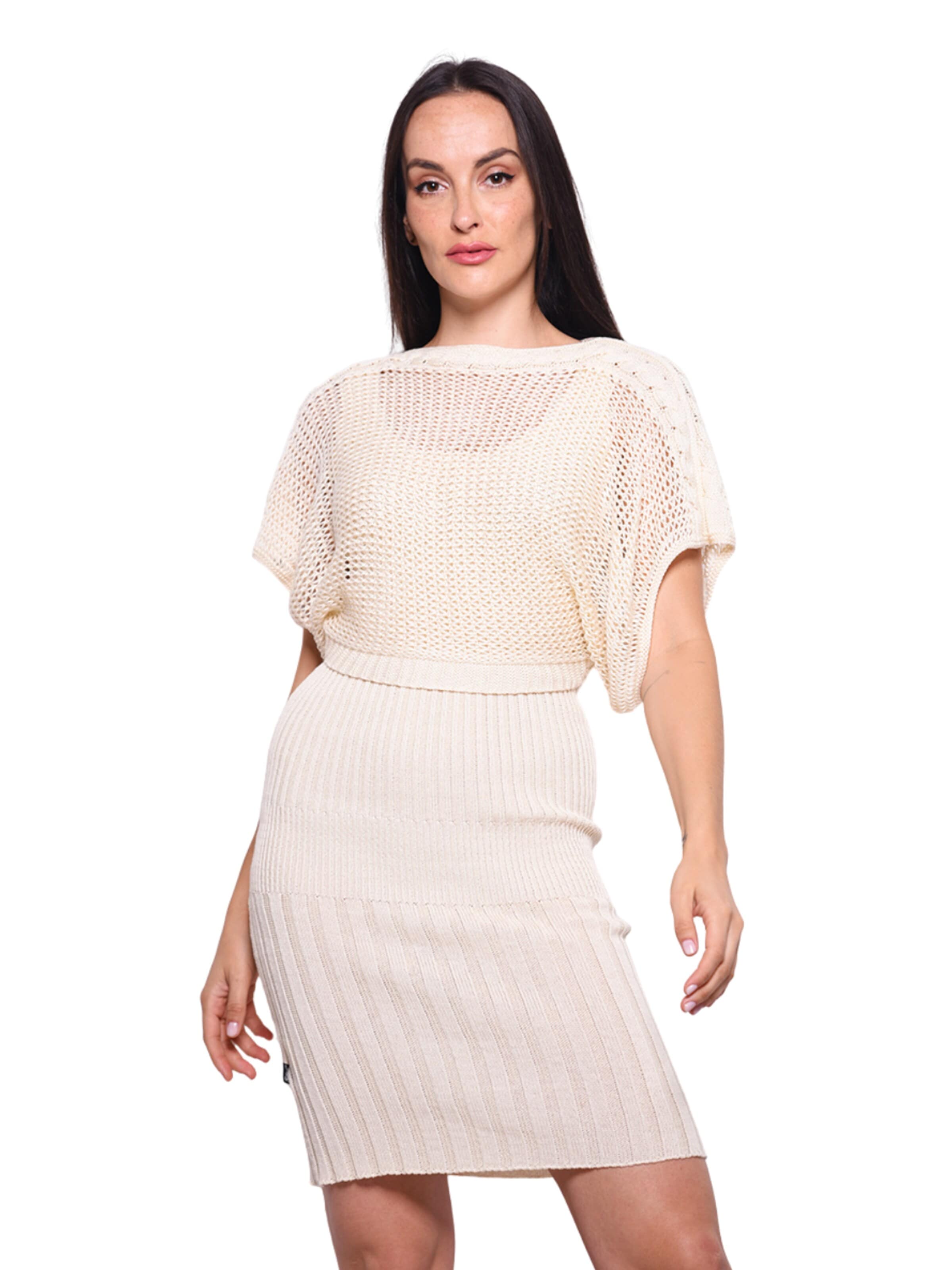 Süel knitwear Knitted top 'Birthday' in Beige: front
