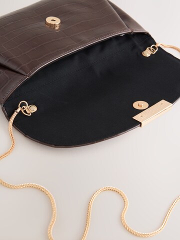 brūns Next "Clutch" stila somiņa