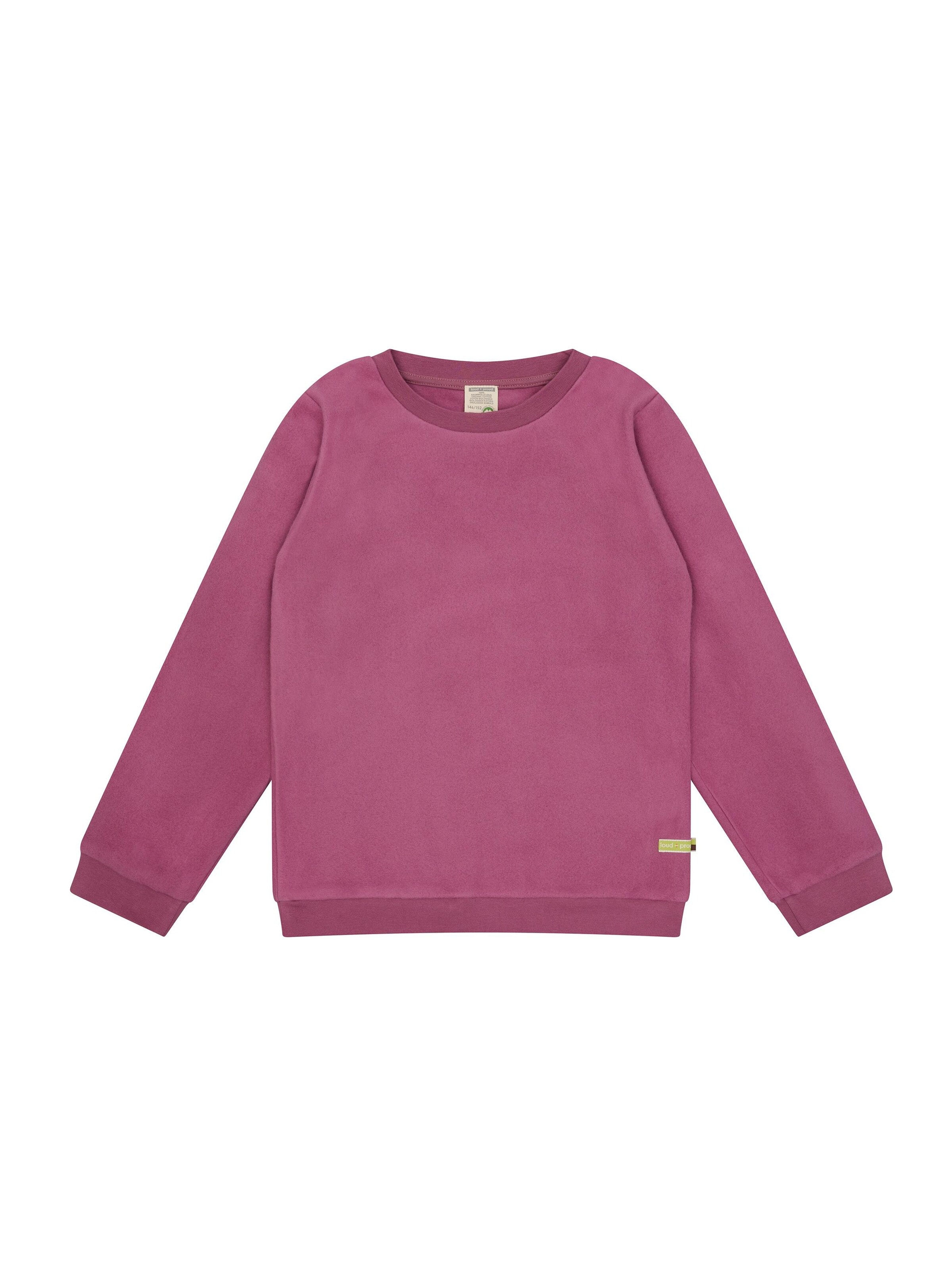 loud + proud Sweater in Purple: front