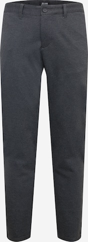 Coupe slim Pantalon chino 'MARK' Only & Sons en gris : devant