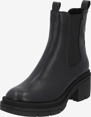 MARCO TOZZI Chelsea boots '25460' in Zwart: voorkant