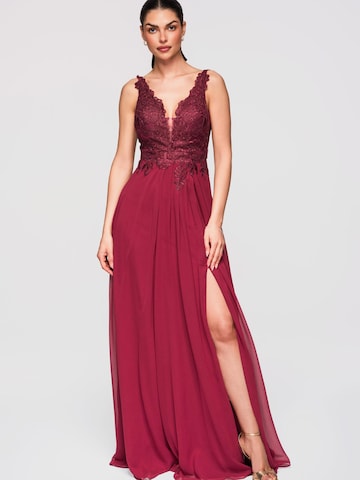 Ombre Avondjurk in Rood