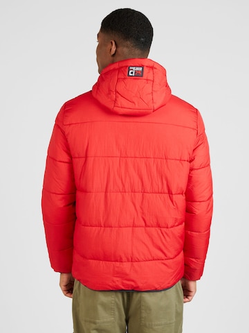 Veste d’hiver CAMP DAVID en rouge