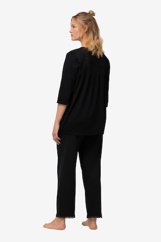 Ulla Popken Pajama in Black: front