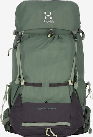 Haglöfs Sports Backpack 'Rugged Mountain' in Green: front