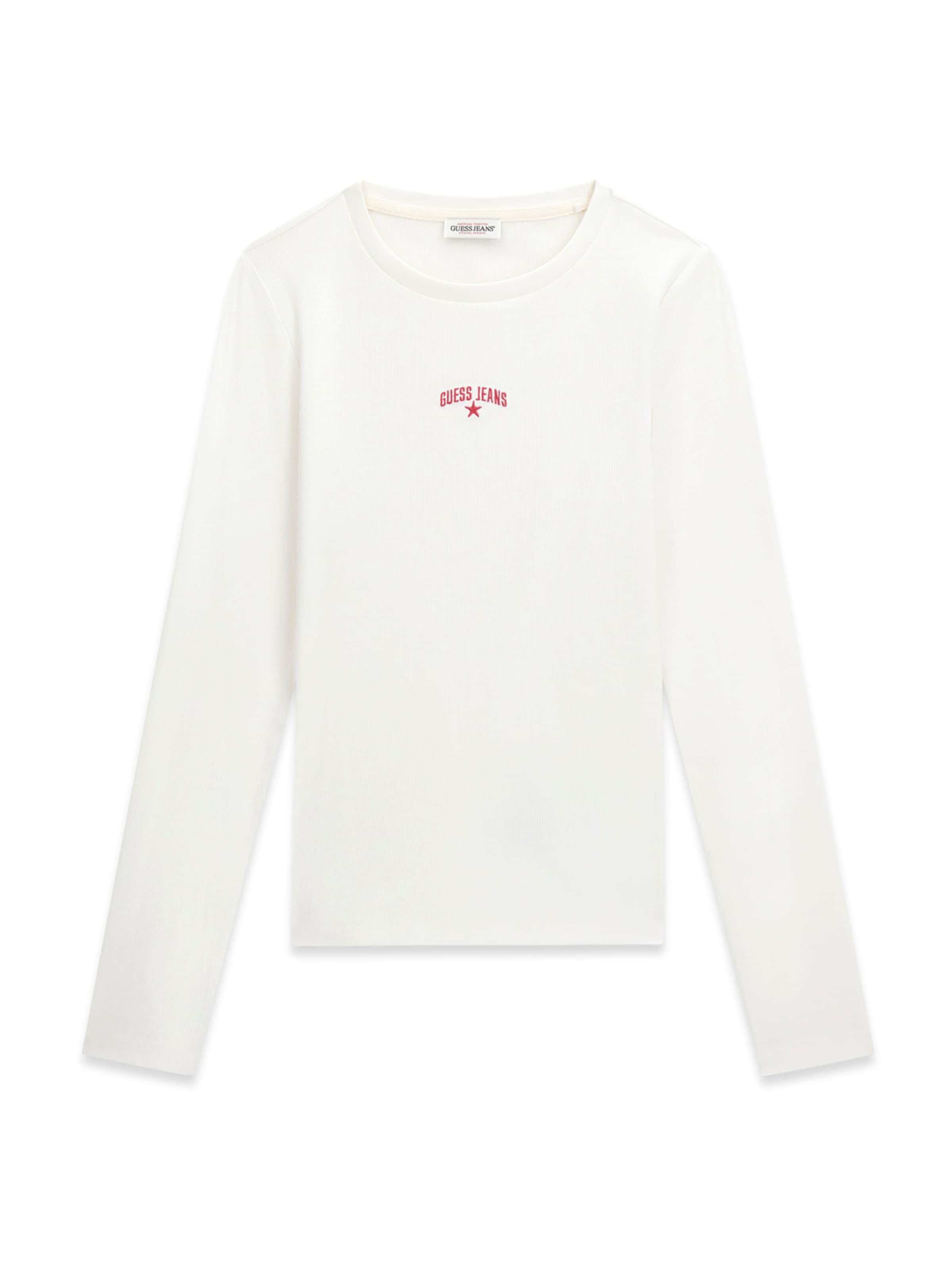 GUESS JEANS Shirt in White: front