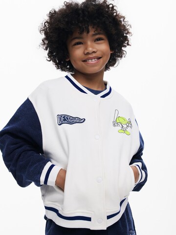 Desigual Суичъри с качулка в бяло: отпред