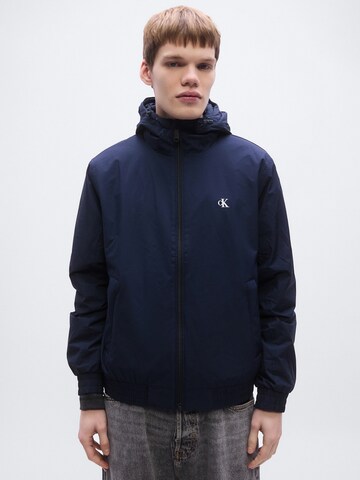 Veste mi-saison Calvin Klein Jeans en bleu : devant