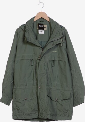 Schöffel Jacket & Coat in 4XL in Green: front