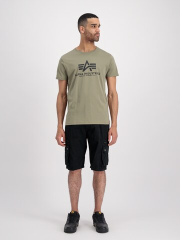 ALPHA INDUSTRIES - Camiseta en verde