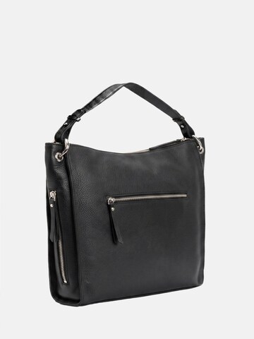 Borsa a spalla 'Borsa a Spalla Pelle Genuina Virginia Rhinè 40x33 cm' di Virginia Rhinè in nero