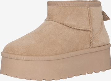 Salinyang Boots i beige: forside
