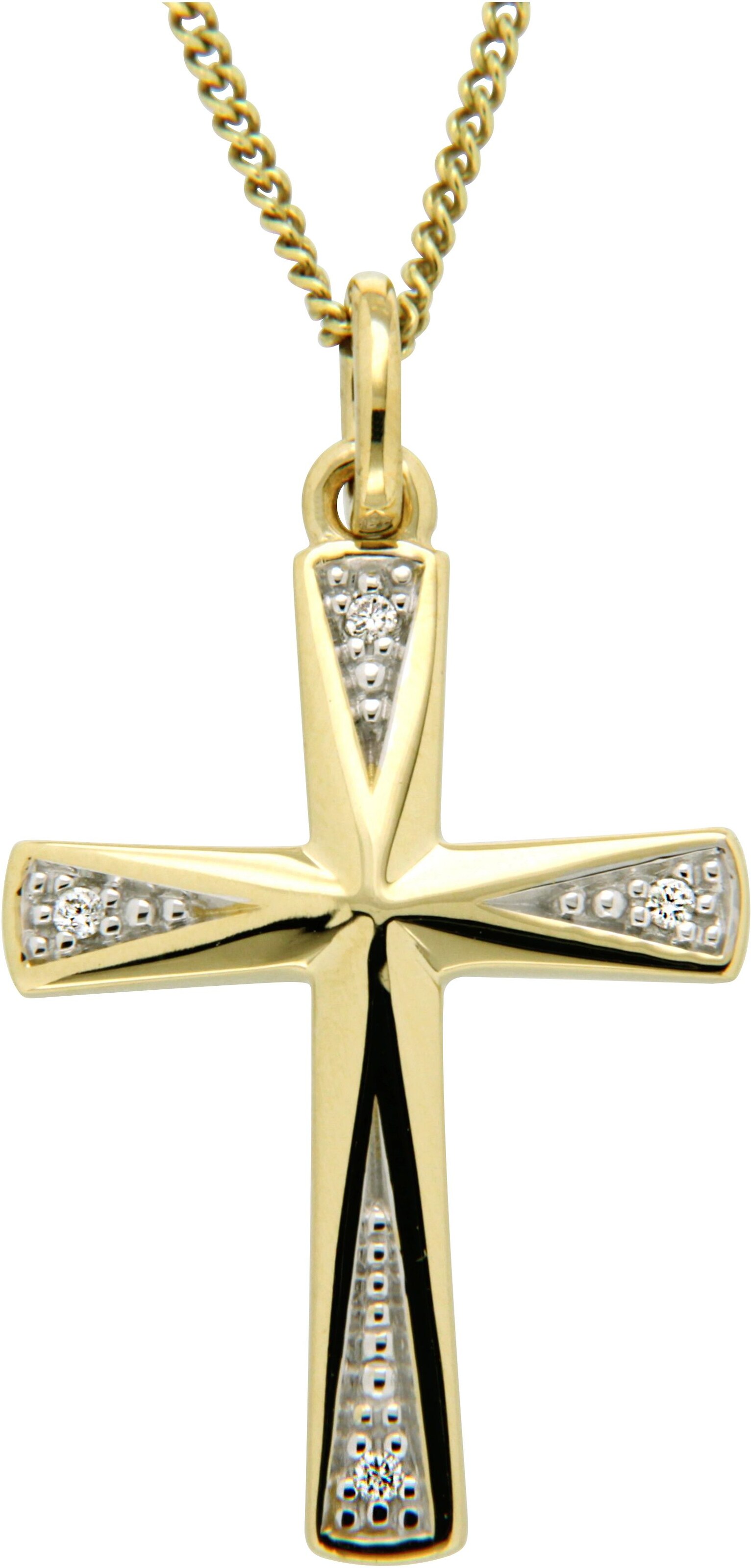 VIVANCE Pendant in Gold: front
