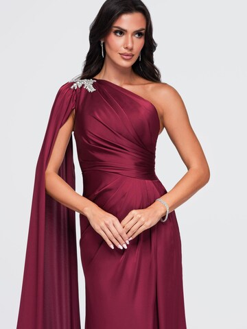 Ombre Abendkleid‌‌‌ in Rot