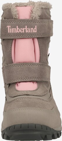 TIMBERLAND Snow Boots 'Chillberg 2-Strap GTX' in Grey