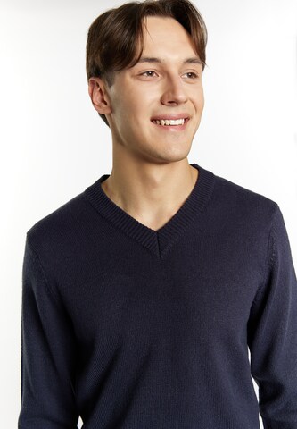 Pull-over 'Reiswood' MO en bleu