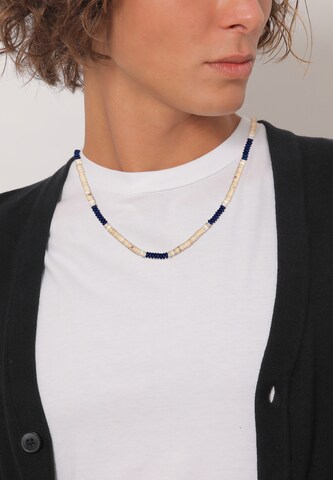 KUZZOI Necklace in Beige: front