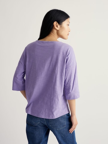 T-shirt 'Tremayne Quay' Seasalt Cornwall en violet