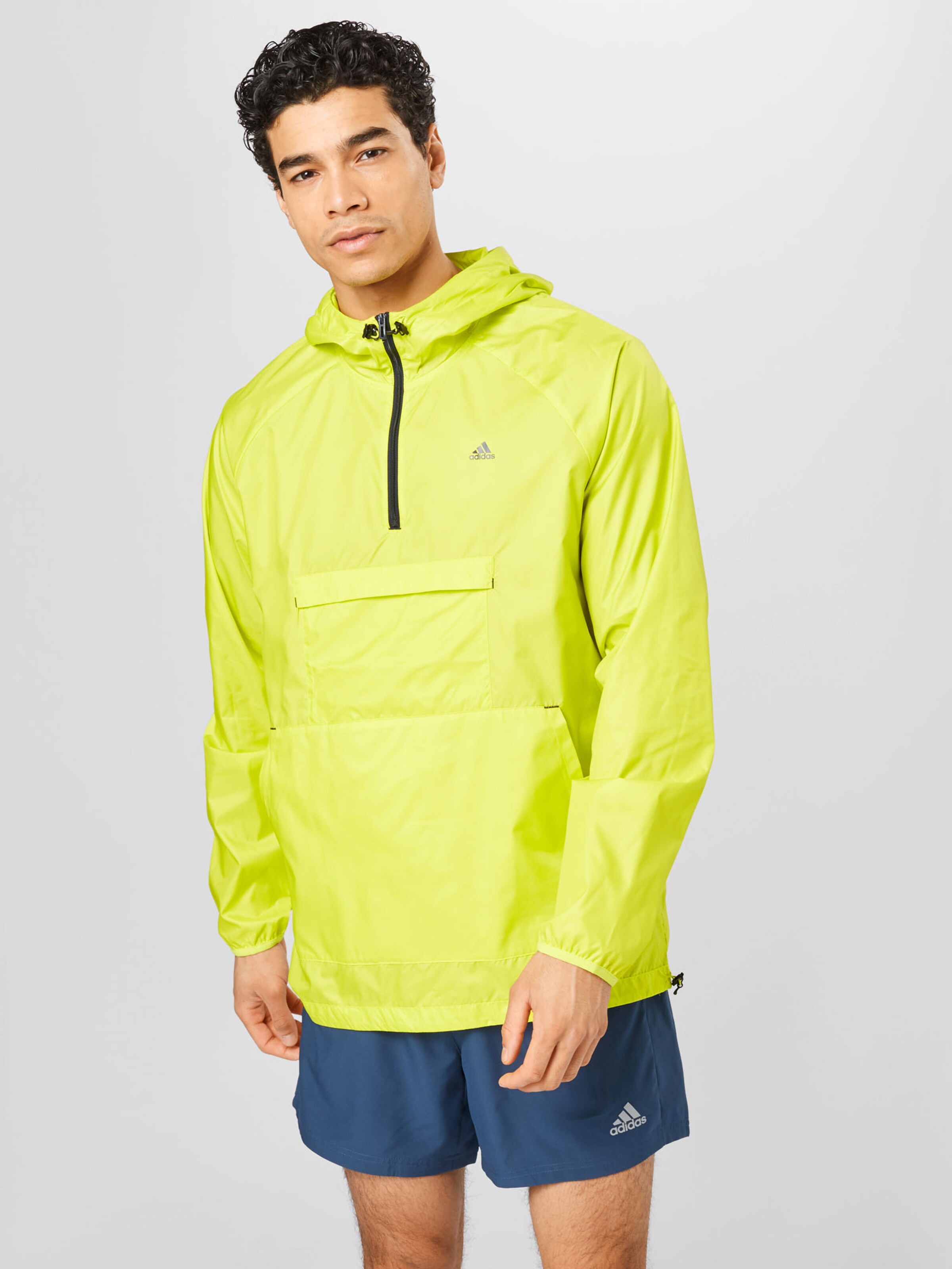 Männer Sportarten ADIDAS PERFORMANCE Sportjacke in Neongelb - ZA40468 Männer Sportarten ADIDAS PERFORMANCE Sportjacke in Neongelb - ZA40468