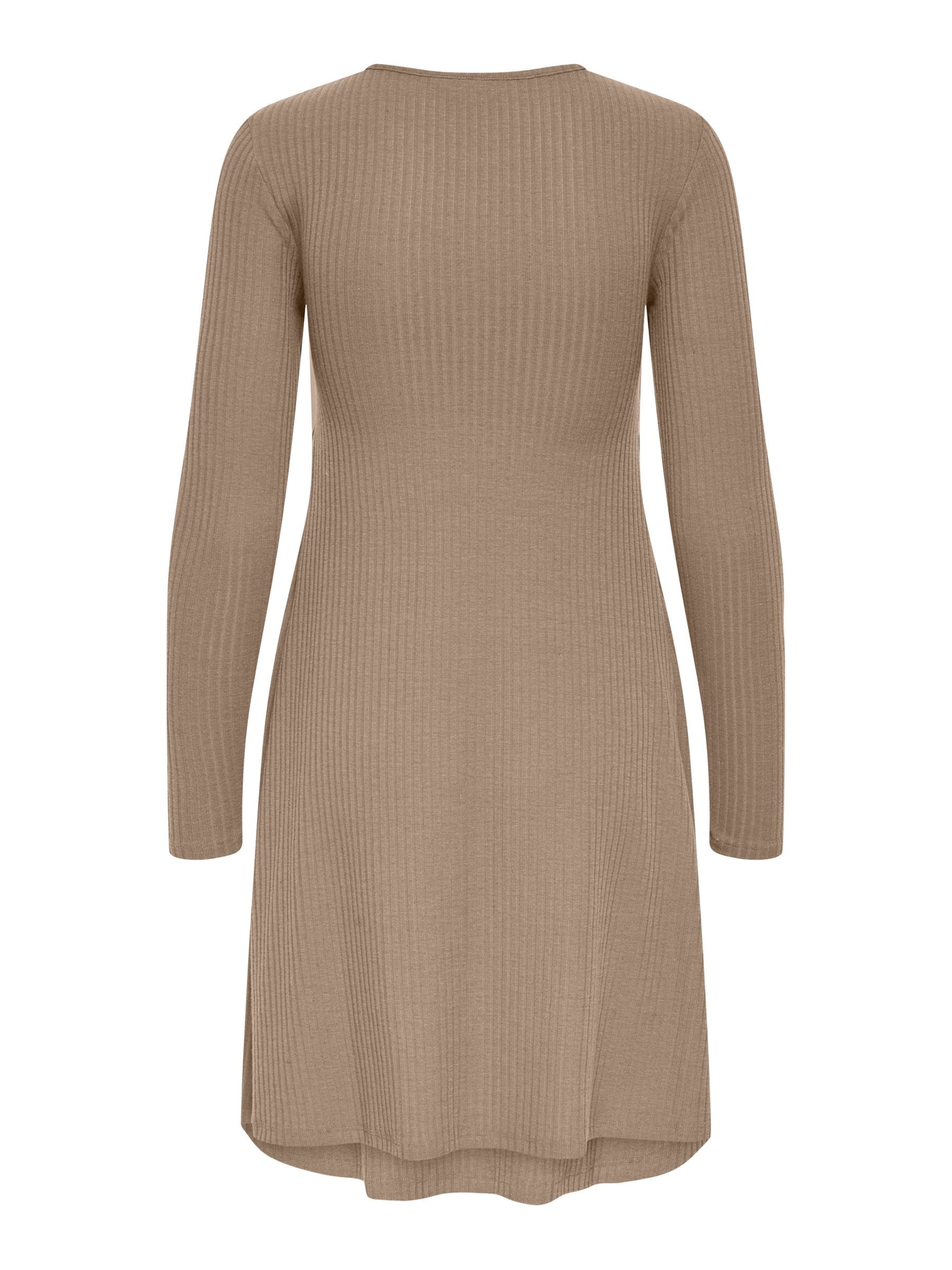 Robes en maille 'OLMMALAYA' Only Maternity en marron