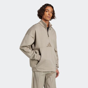 Felpa sportiva 'Z.N.E.' di ADIDAS SPORTSWEAR in beige