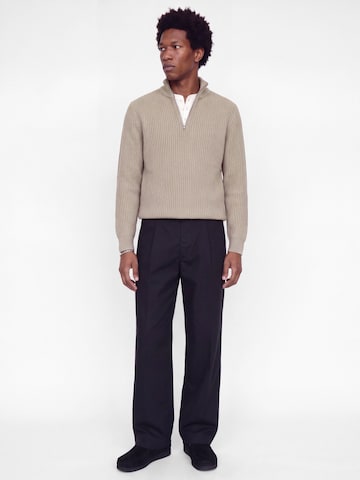 JACK & JONES Sveter 'JJSAGE' - Béžová
