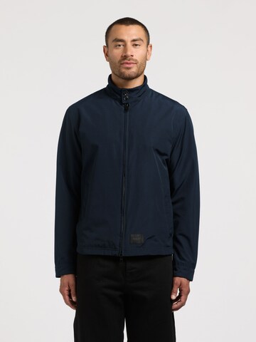 khujo Tussenjas 'Cover' in Blauw: voorkant